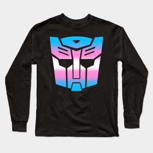 Transgender Autobot Pride Long Sleeve T-Shirt